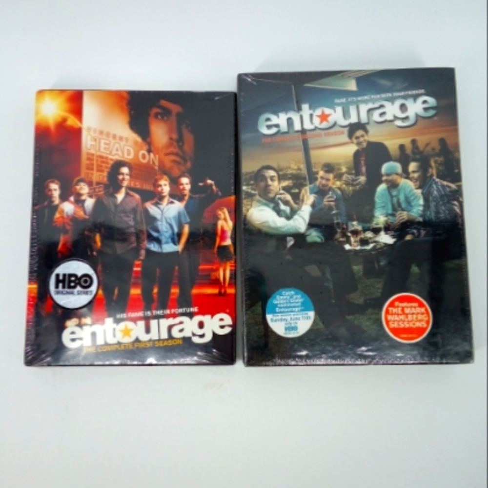 NWT Entourage Complete Season 1 & 2 Mark Wahlberg HBO Max Factory Sealed Set